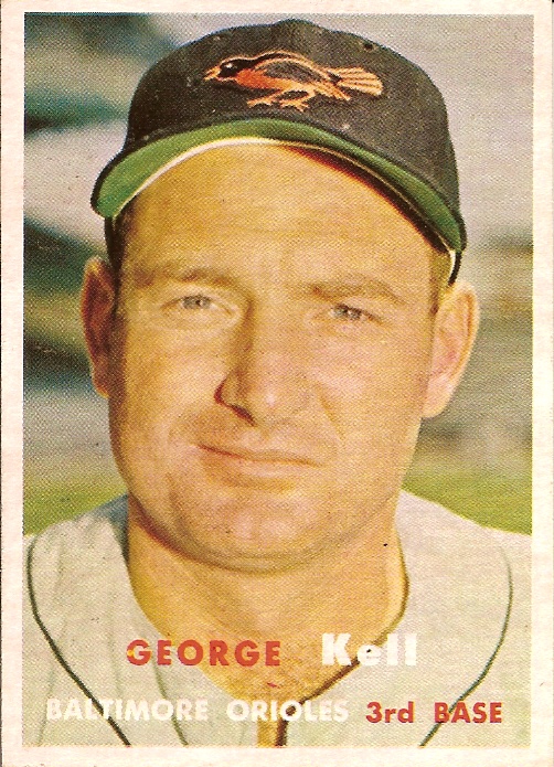 This 1957 Topps #230 <b>George Kell</b> is the start of my <b>George Kell</b> collection <b>...</b> - scan0016